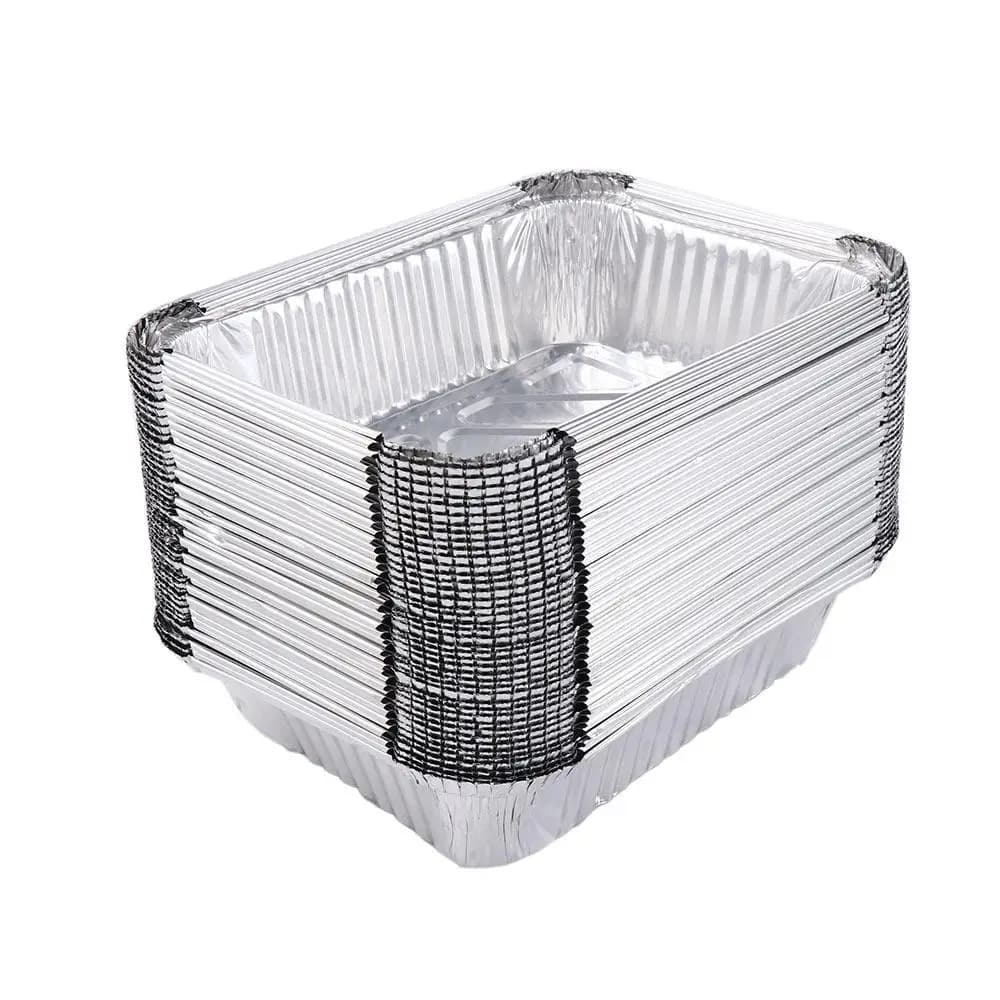Stampi antigoccia monouso per barbecue Stampi antigoccia per grasso in foglio di alluminio Vassoio di cattura per griglia riciclabile per forniture da esterno Weber