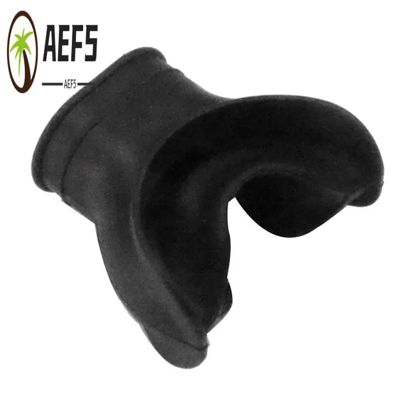 AEF5-Scuba Diving Second Stage Silicone Slurry Regulator Snorkeling Accessories for colorful underwater breathing Black parts