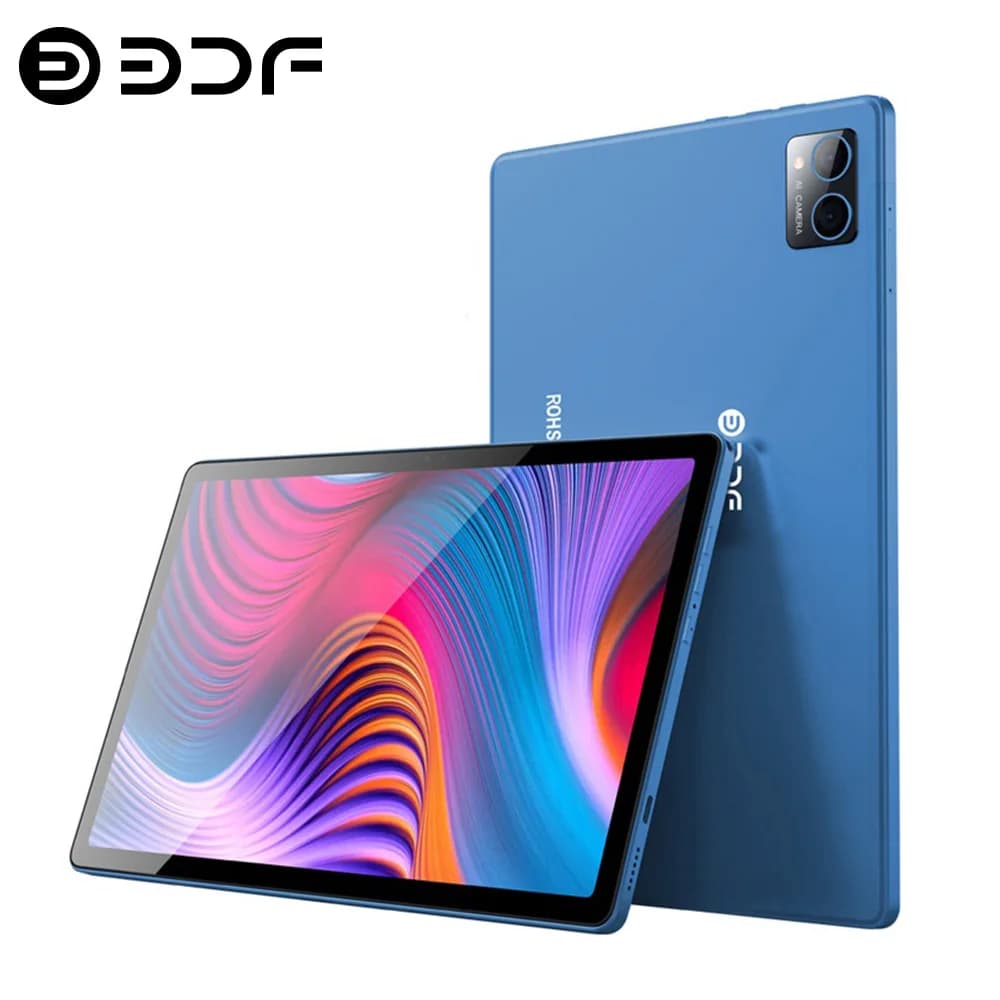 BDF P60 nuovi Tablet da 10.1 pollici Android 12 Ten Core 8GB RAM 256GB ROM Dual 4G LTE telefonata Dual WiFi Bluetooth Google Tablet PC