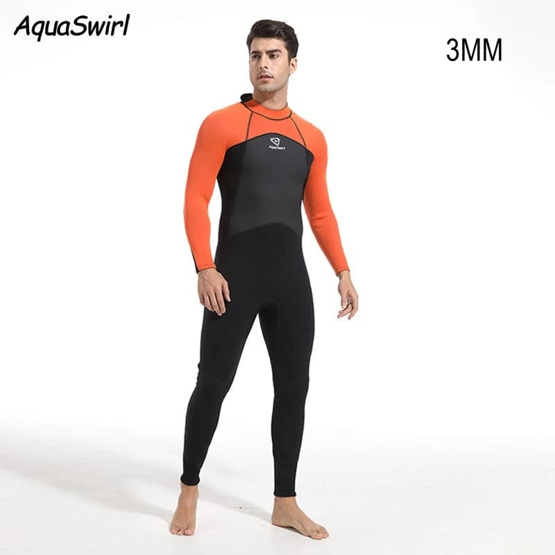 Men's Dive 3MM in Neoprene for Kayak, Underwater Hunt, Underwater Fishing, Snorkeling, Dives and Drifting - Keeps at Hot