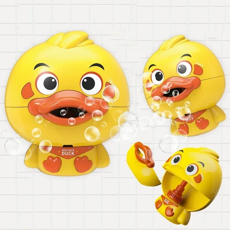 Giocattoli da bagnetto per bambini Macchina per bolle Anatra Granchi Rana Musica Giocattolo da bagno per bambini Vasca da bagno Creatore automatico per bolle Giocattolo da bagno per bambini per bambini
