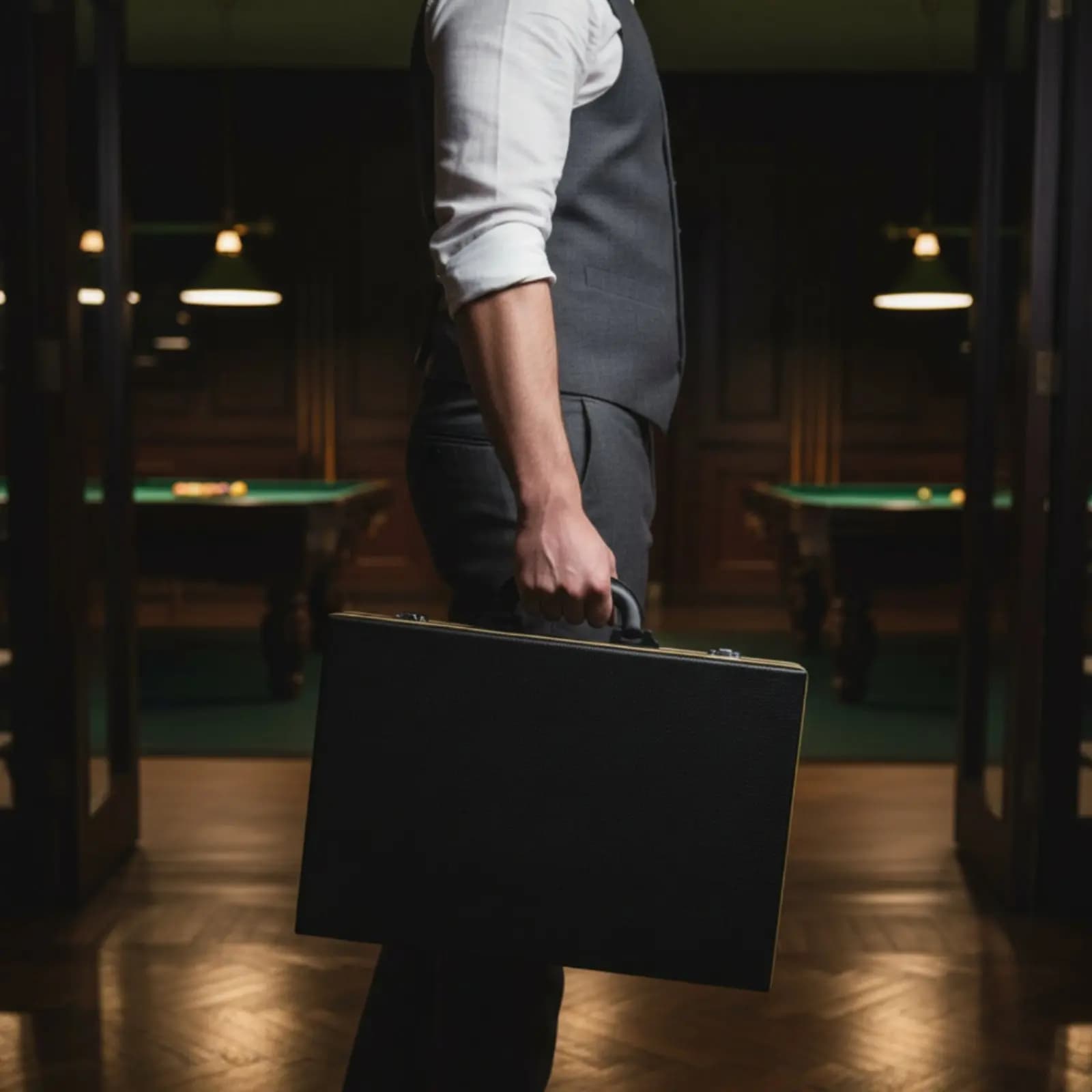 Scatola per Palline da Snooker con Maniglia, Contenitore per Palline da Biliardo, Custodia Rigida per Palline da Snooker, Attrezzatura Sportiva con Interno Imbottito in Schiuma