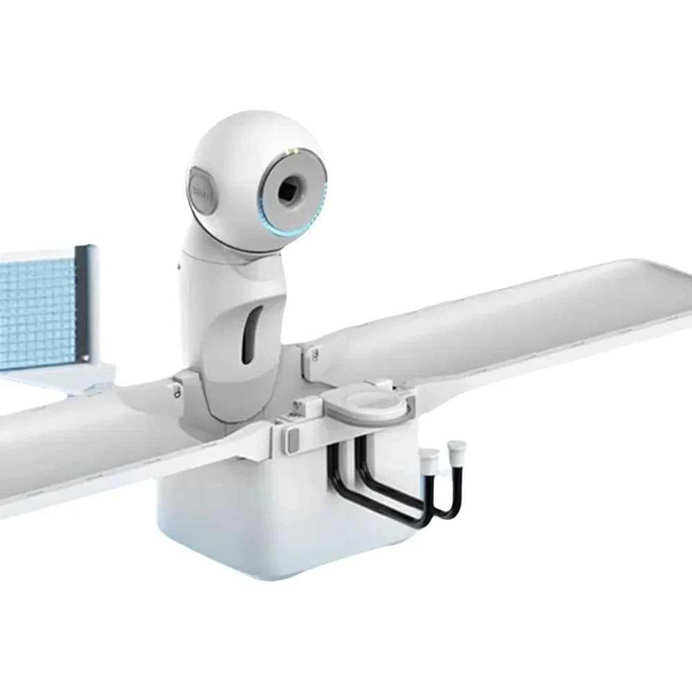 Robot Intelligente per Allenamento Sportivo, Facile da Usare, Regolabile a 9 Angoli, Lanciatore Automatico di Palline da Ping Pong Portatile per Interni
