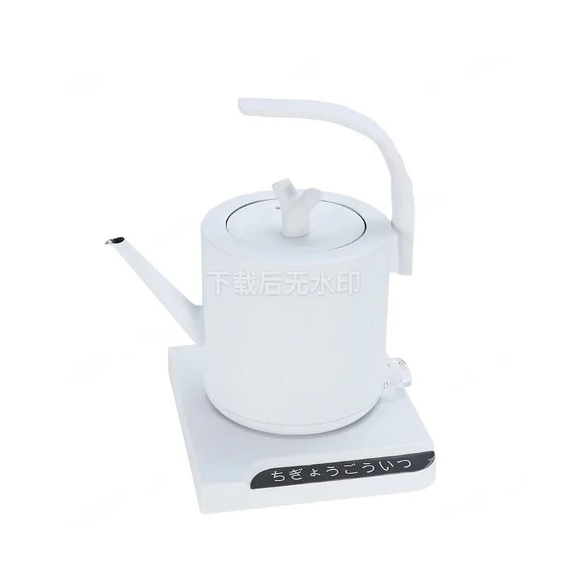 304 Stainless Steel Electric Kettle Long Spout Hand Brew Tea Maker Water Boiler for Home Hotel Homestay Use