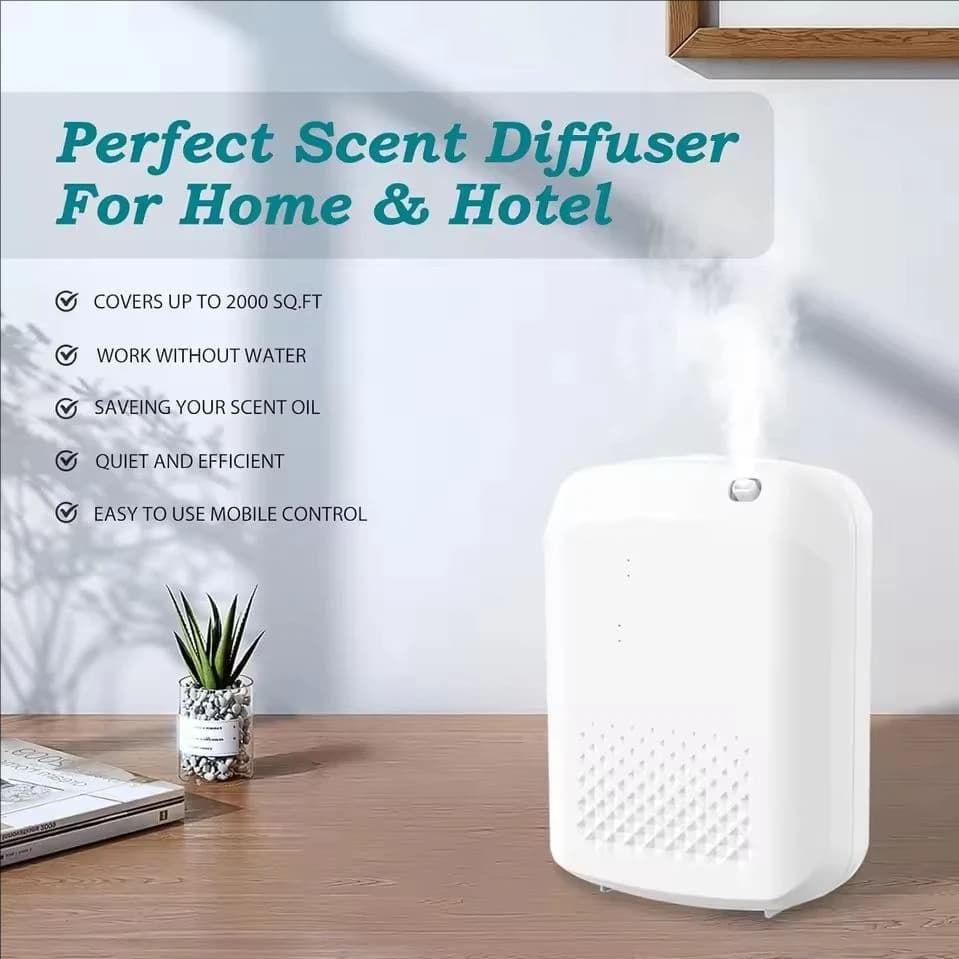 Diffusore di fragranze, diffusore di oli aromatici, macchina elettrica per profumare l'aria domestica, diffusore di oli essenziali da parete per hotel