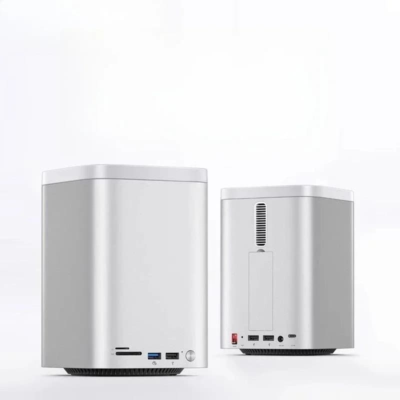 Applicabile a custodia esterna per SSD M2 per MacMini M4 con doppia posizione per dischi da 3,5/2 pollici
