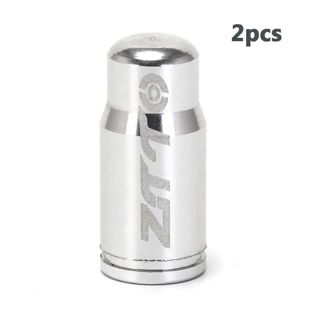 Metal Mountain Bike Presta Cycling Accessories Wheel Tire Dustproof Gas Nozzle Caps Valve Cap Dust Protector Pump Cover