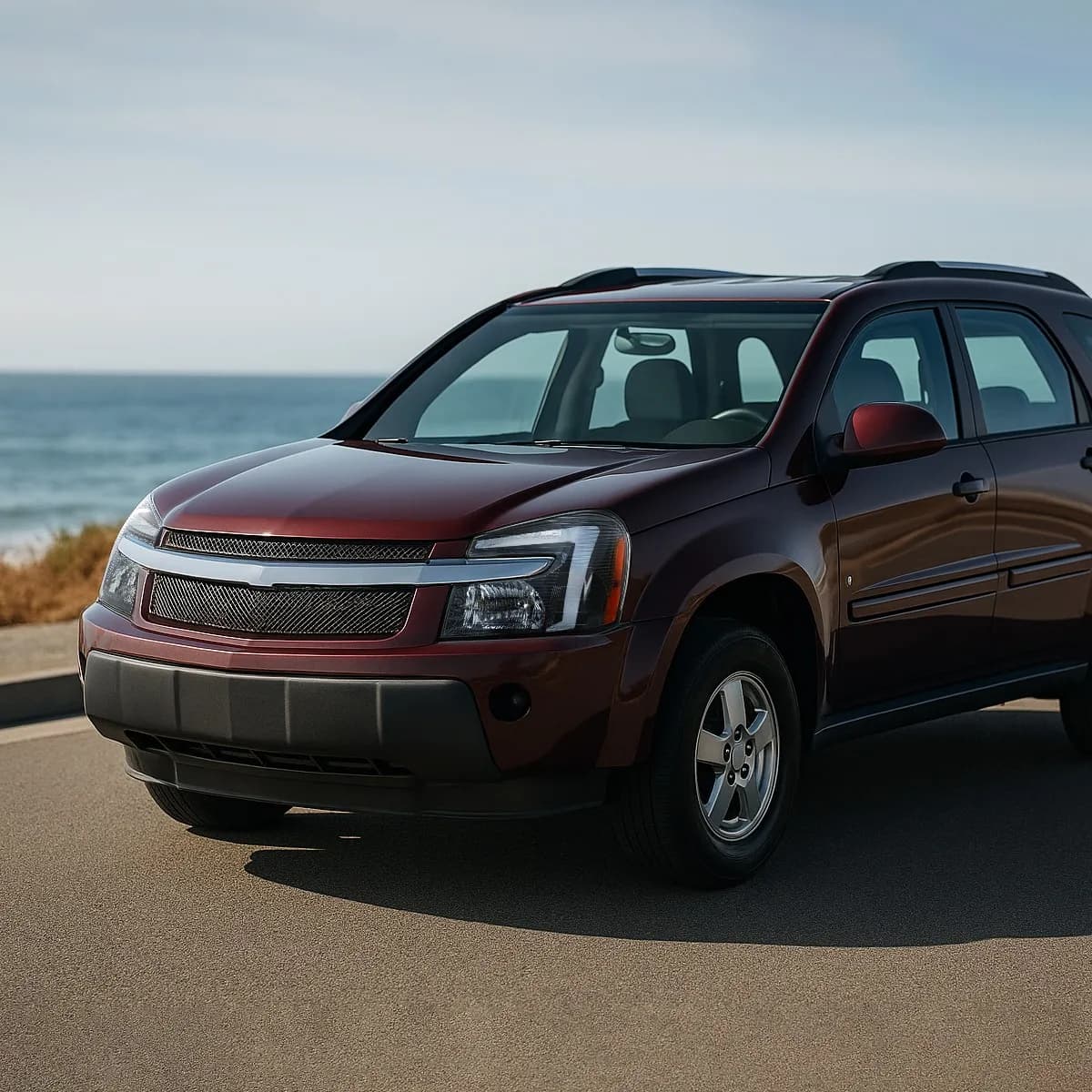 Fari Neri Compatibili con Chevy Equinox 2005-2009, Striscia LED Sequenziale Sinistra+Destra