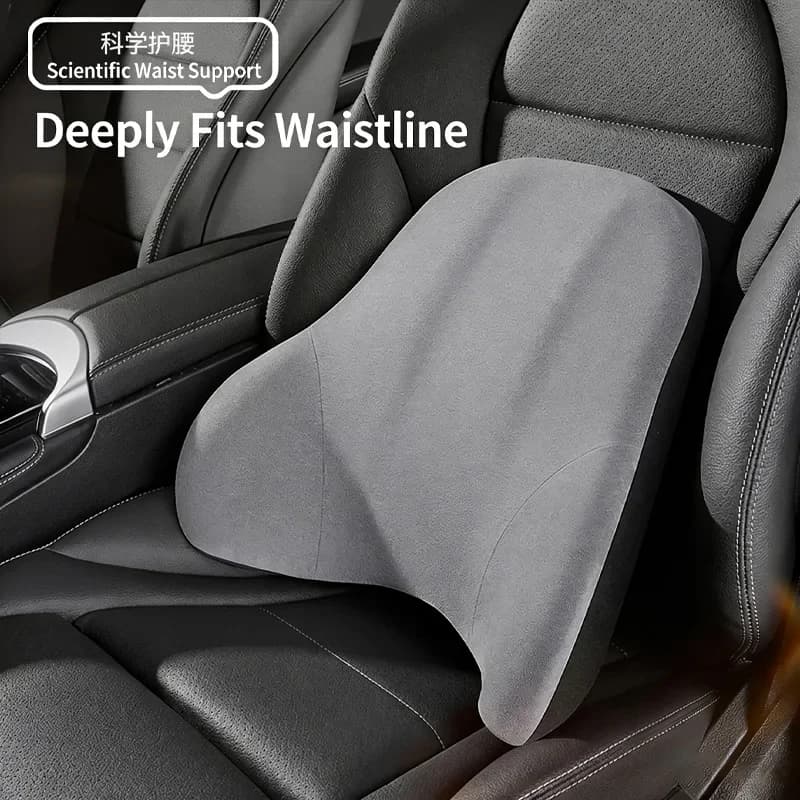 Cuscino per il collo del poggiatesta dell'auto, cuscino per lo schienale, supporto lombare, supporto lombare per seggiolino auto, cuscino per schienale specifico per l'auto Accessori