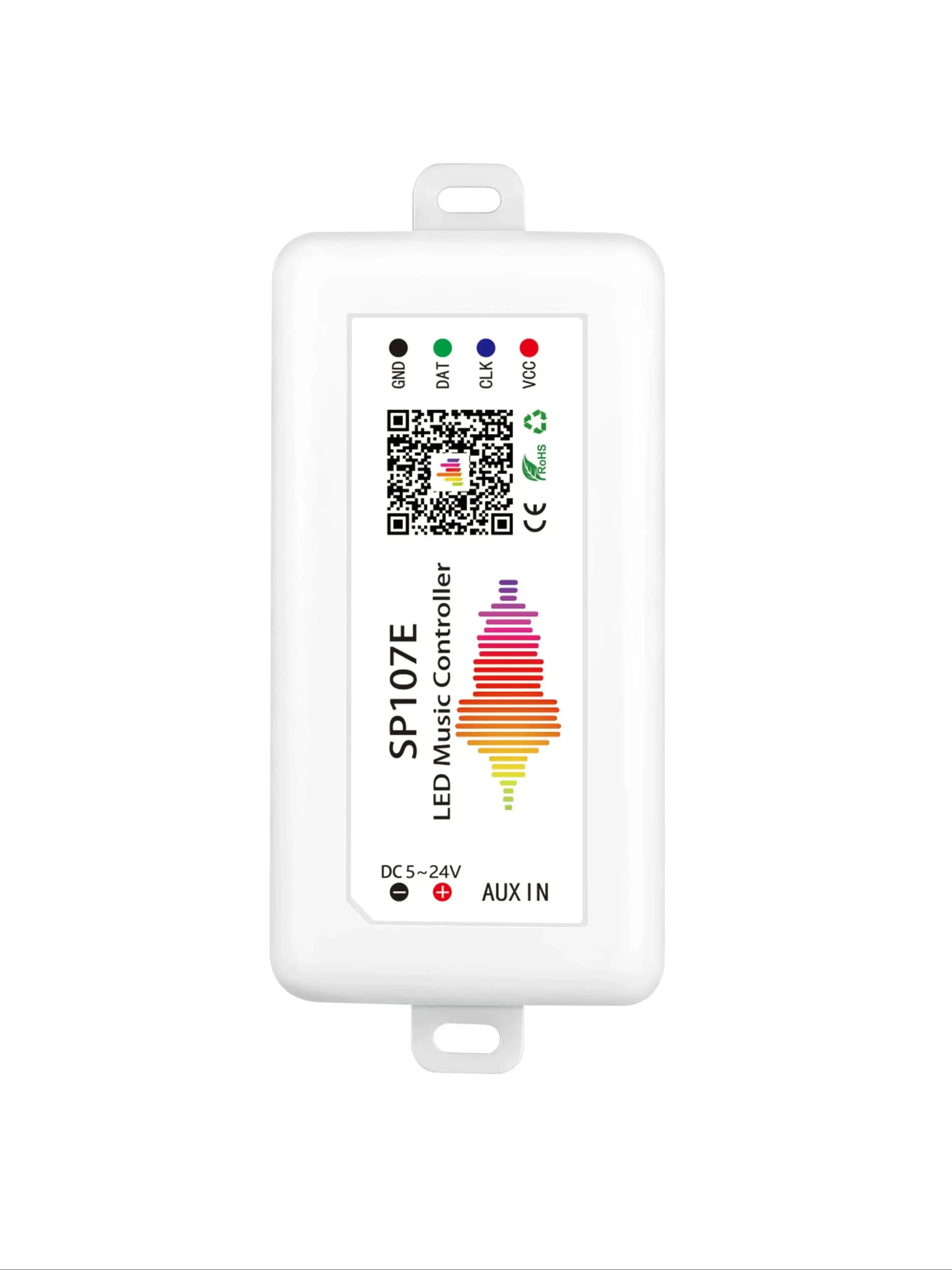 Controller LED Musicale LED Chord SP107E con APP BT per Pixel IC WS2812B WS2811 WS2815 WS2813 SK6812 SK9822 SPI per Strisce LED Maxtri DC5-24V