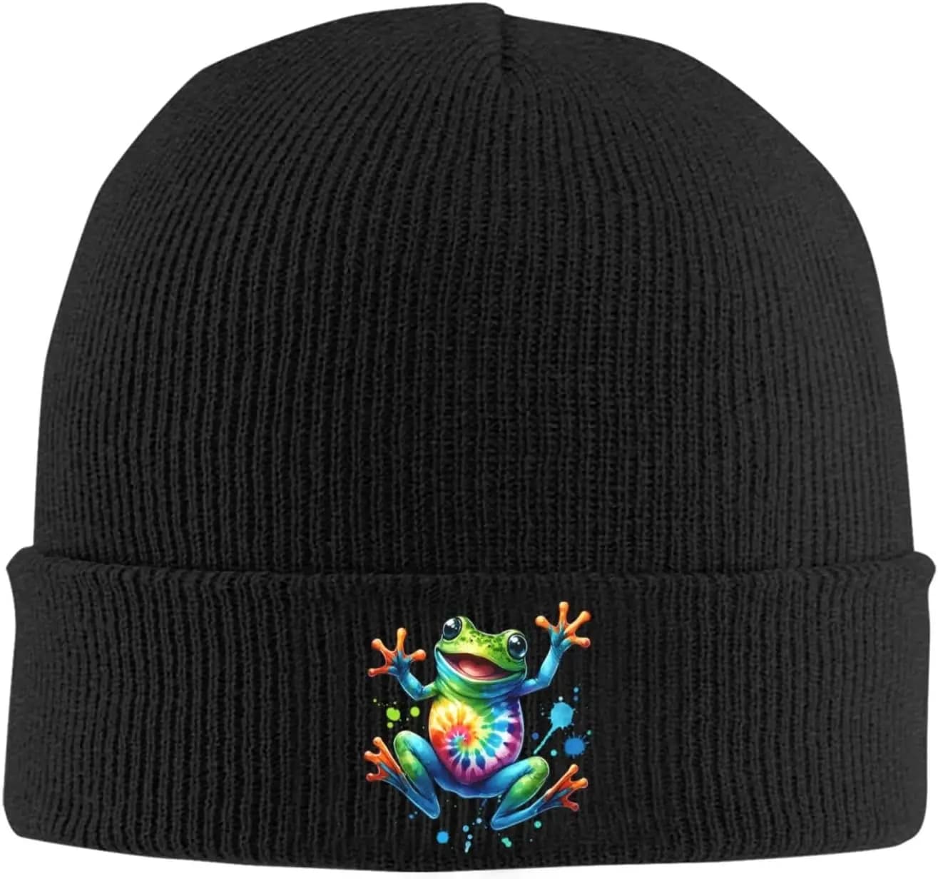 Men's and Women's Caps - Winter Hat Maid with Print Funny Graphics, Comfortable and Elastic for Daily Use