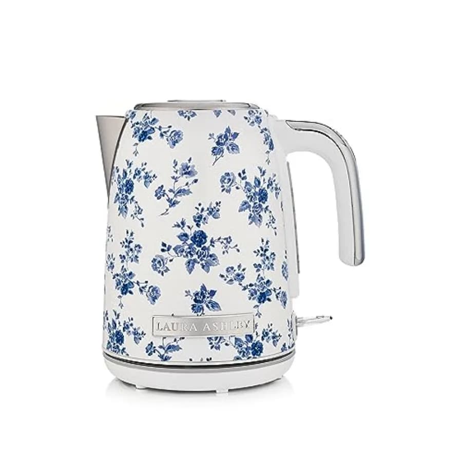 Bollitore Elettrico in Acciaio Inox 1,7 Litri 1500W, Ebollizione Rapida per Cucina Domestica - Spegnimento Automatico, Protezione da Surriscaldamento e Bollitura a Secco