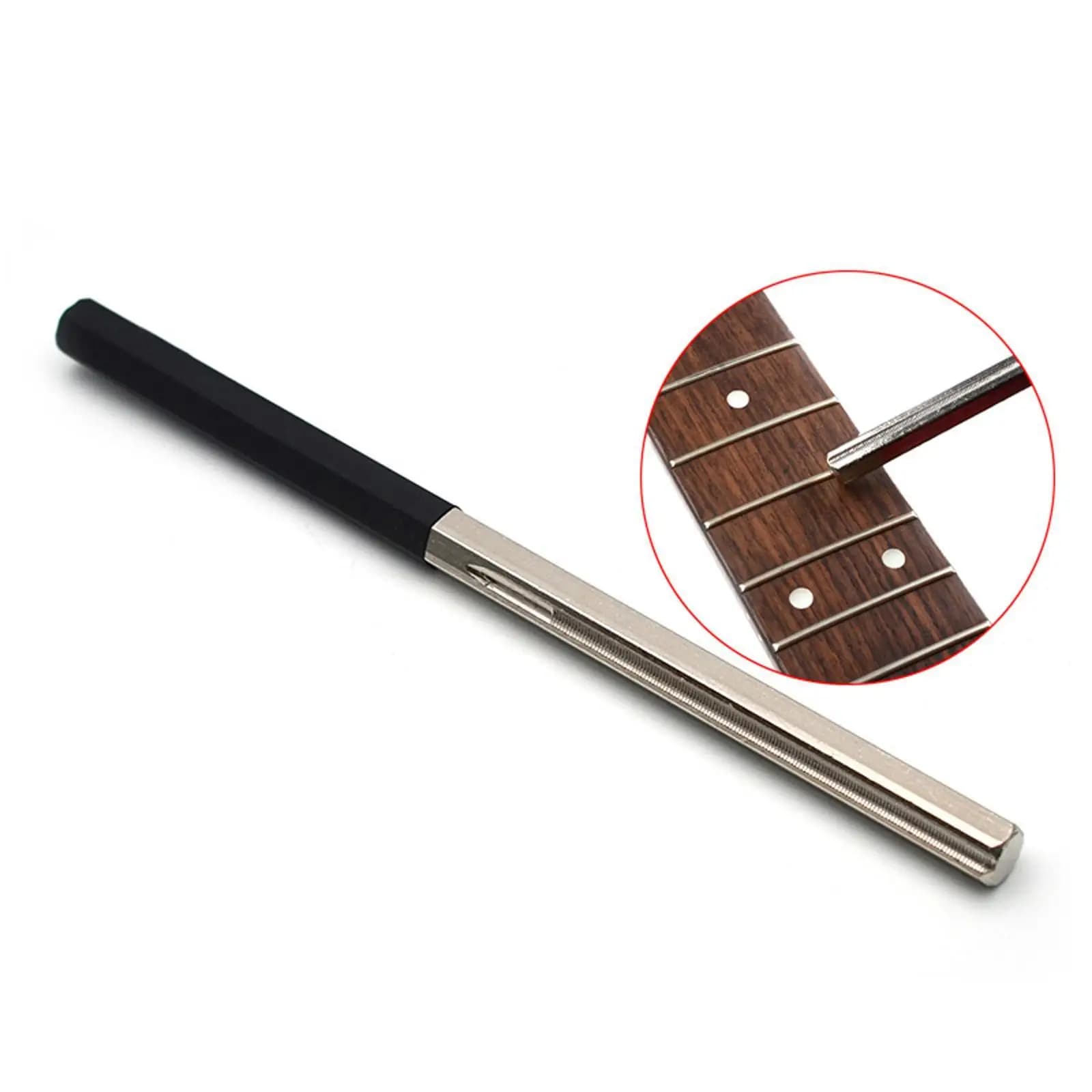 Kit di 6 Strumenti per Riparazione, Manutenzione e Pulizia di Chitarre, Ukulele, Bassi, Mandolini, Banjo e Strumenti a Corda