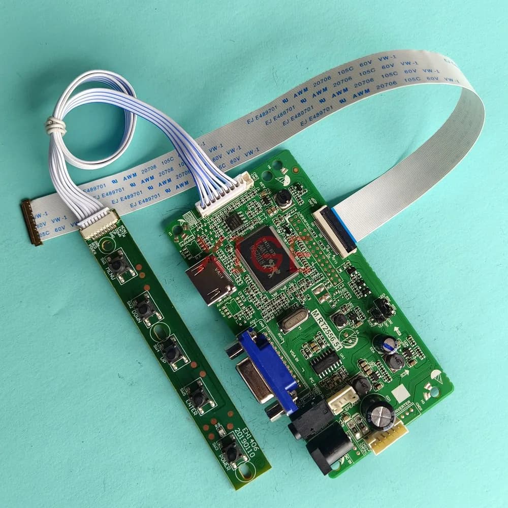 Kit FAI DA TE Driver LCD Scheda Controller Per LP156WH3-TPS1/TPS2/TPSH/TPT2 1366x768 VGA 15.6 "Compatibile HDMI EDP 30-Pin pannello del computer portatile