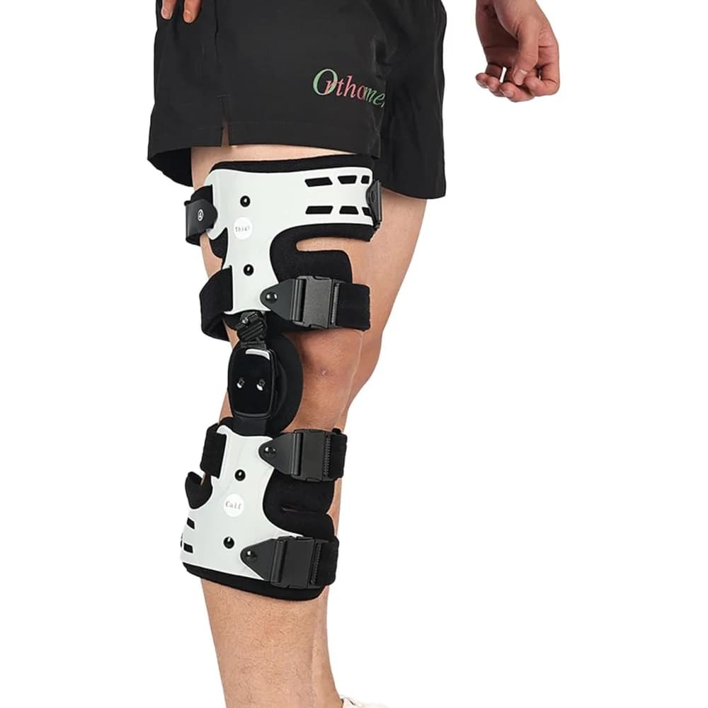 Ginocchiera OA Unloader per Sollievo dal Dolore da Artrite, Supporto per Osteoartrite, Dolore Laterale Mediale del Ginocchio Destro