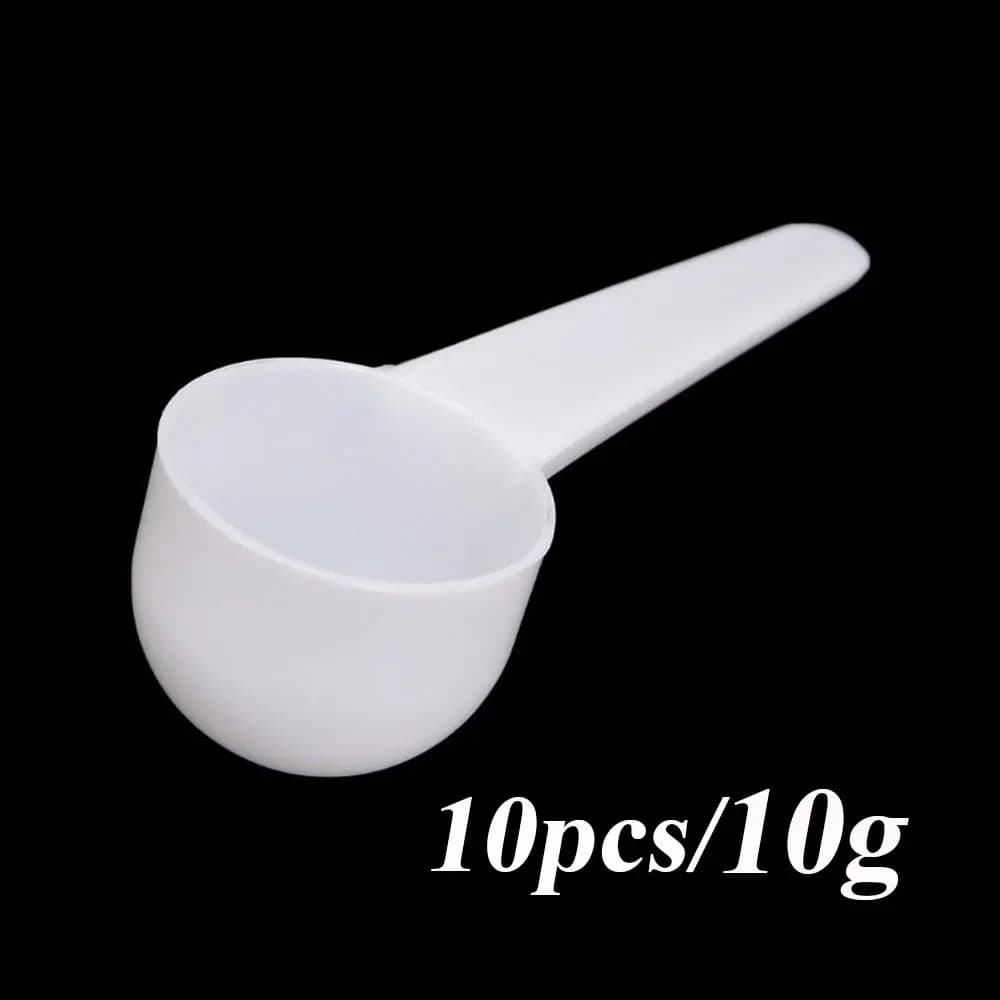 10PCS Tools Kitchen Protein Powder Plastic 1/3/5/10g Measuring Spoon Coffee Milk