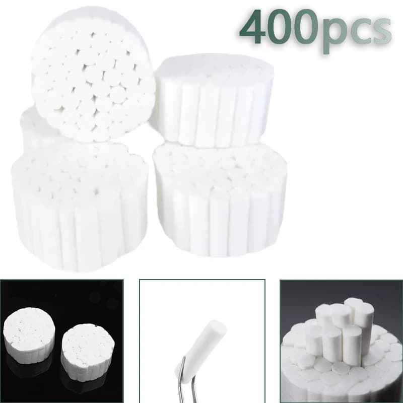 400 Pz Dentale Rotolo di Cotone Medico Sbiancamento Dei Denti Prodotto di Odontoiatria Rotoli di Cotone Chirurgico Ad Alta Assorbente di Consumo di Odontoiatria
