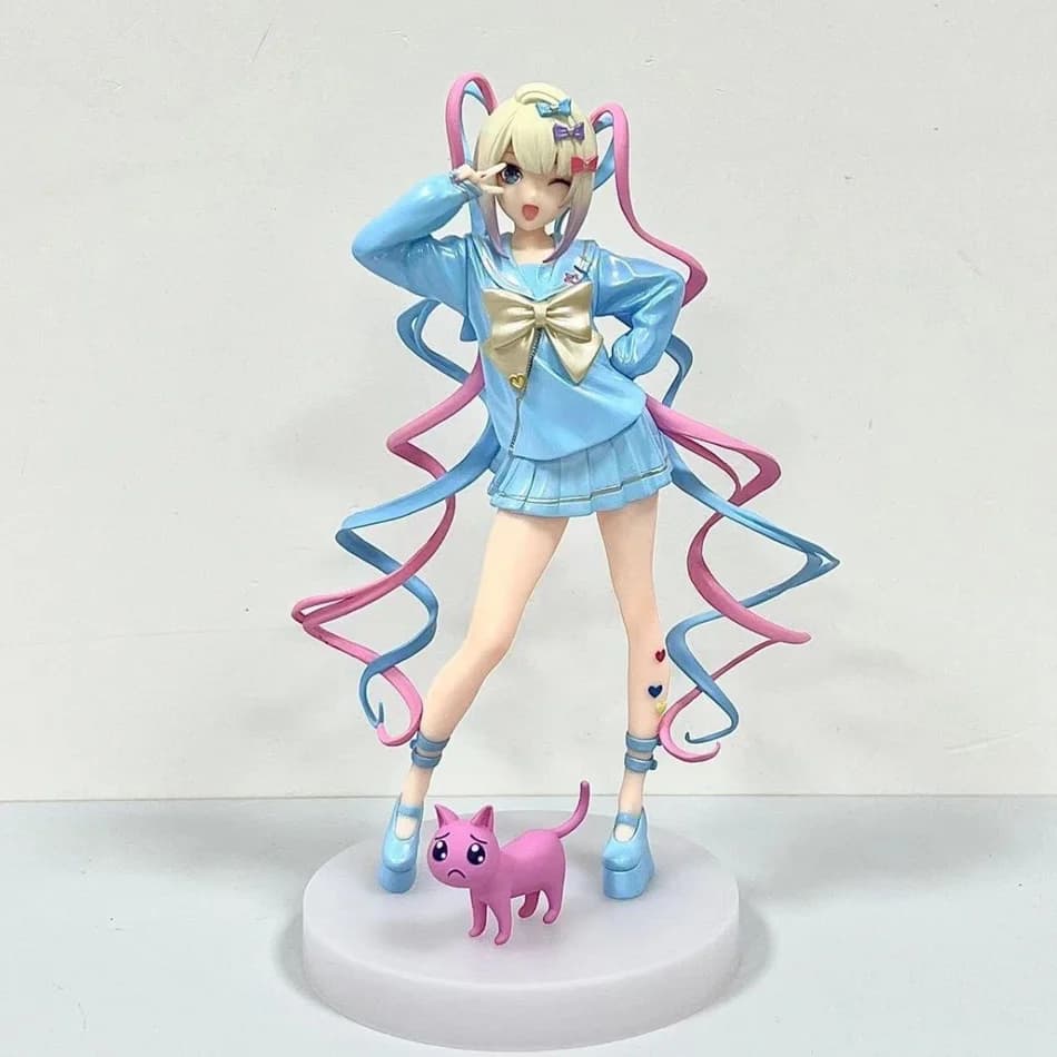 New Needy Girl Overdose Anime Figure Pop Up Parade KAngel Action Figures Virtual Uploader Collezione in PVC Modello Ornamenti Giocattoli