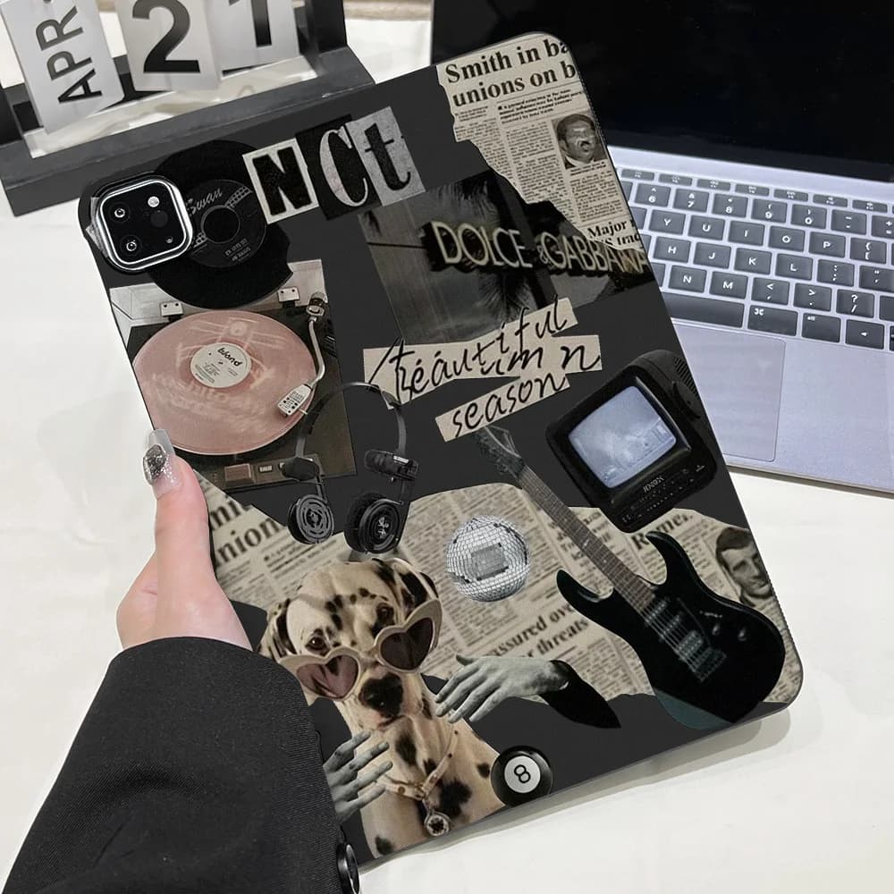 Fashion Tablet Cases For iPad Air 11 13 M4 M3 2026 2025 2024 Cases iPad 11th Gen 2025 10th Gen 2022 10.9 iPad 10.2 9 8 7th Cover