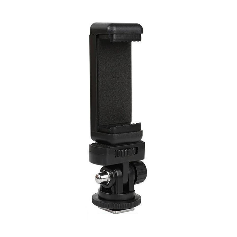 Adapter for mounting on tripod for phone with hot tobog for camera 360 ° Support for phone with hot tobog for camera with rotation for Canon Nikon Sony DSLR camera