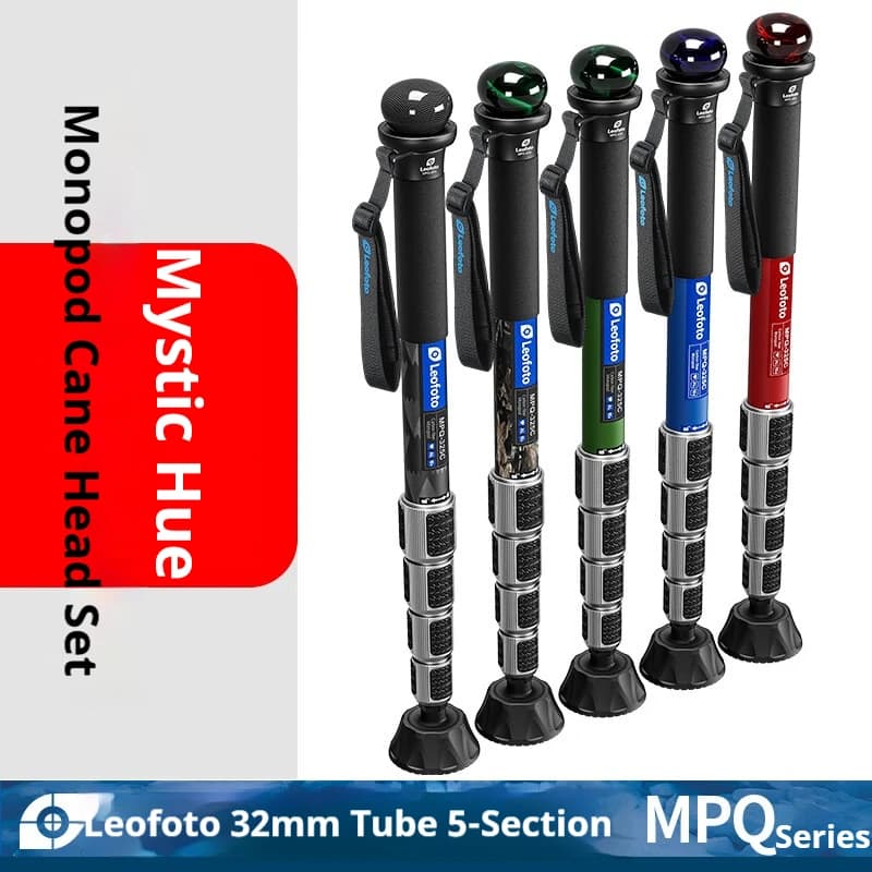 Leofoto MPQ-325C Professional monopoly for camera and tripod video for landscape photography, travel, excursions, climbing on stairs