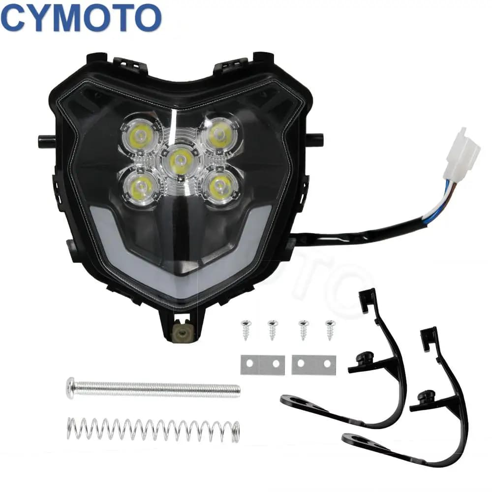 Moto Luce Anteriore Faro Del Faro Universale Per La Maggior Parte CRF 150L 230L 250L 250M 300L 300R 450XR 450RX XR150 XR250 Dirt MX