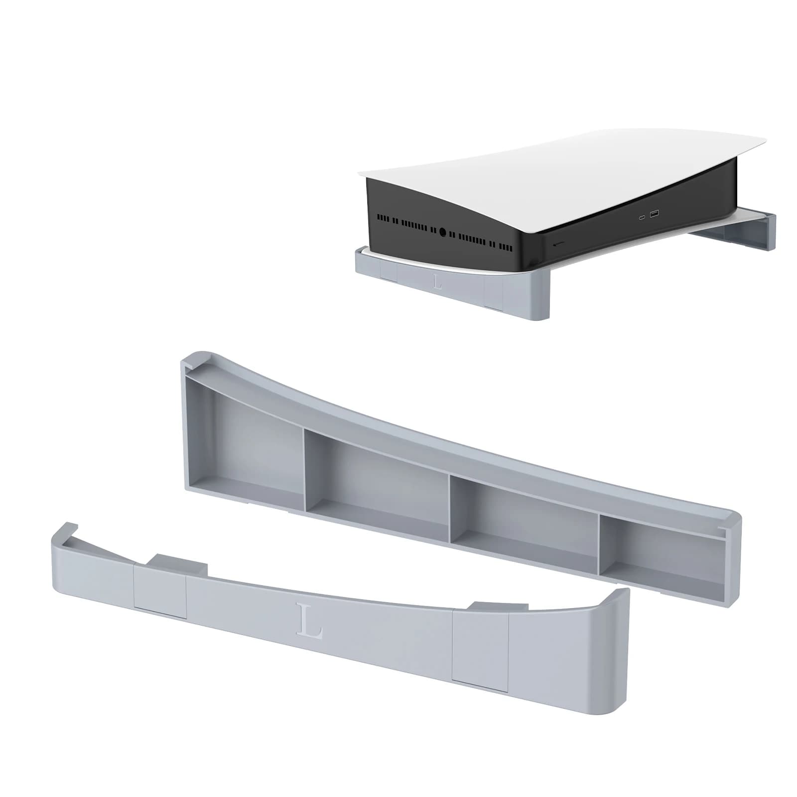Piccolo supporto orizzontale per disco PS5 e console digitale, supporto base stabile per accessori PS5, supporto per console PlayStation 5