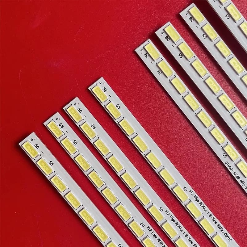 8 pz/set striscia di retroilluminazione a LED 56LED Per 84UB9800 84 "V12 Edge rev0.2 6920l-0001c 6917L-0099B LD840EQD-SEM4 6916L1352A 6916L1098A