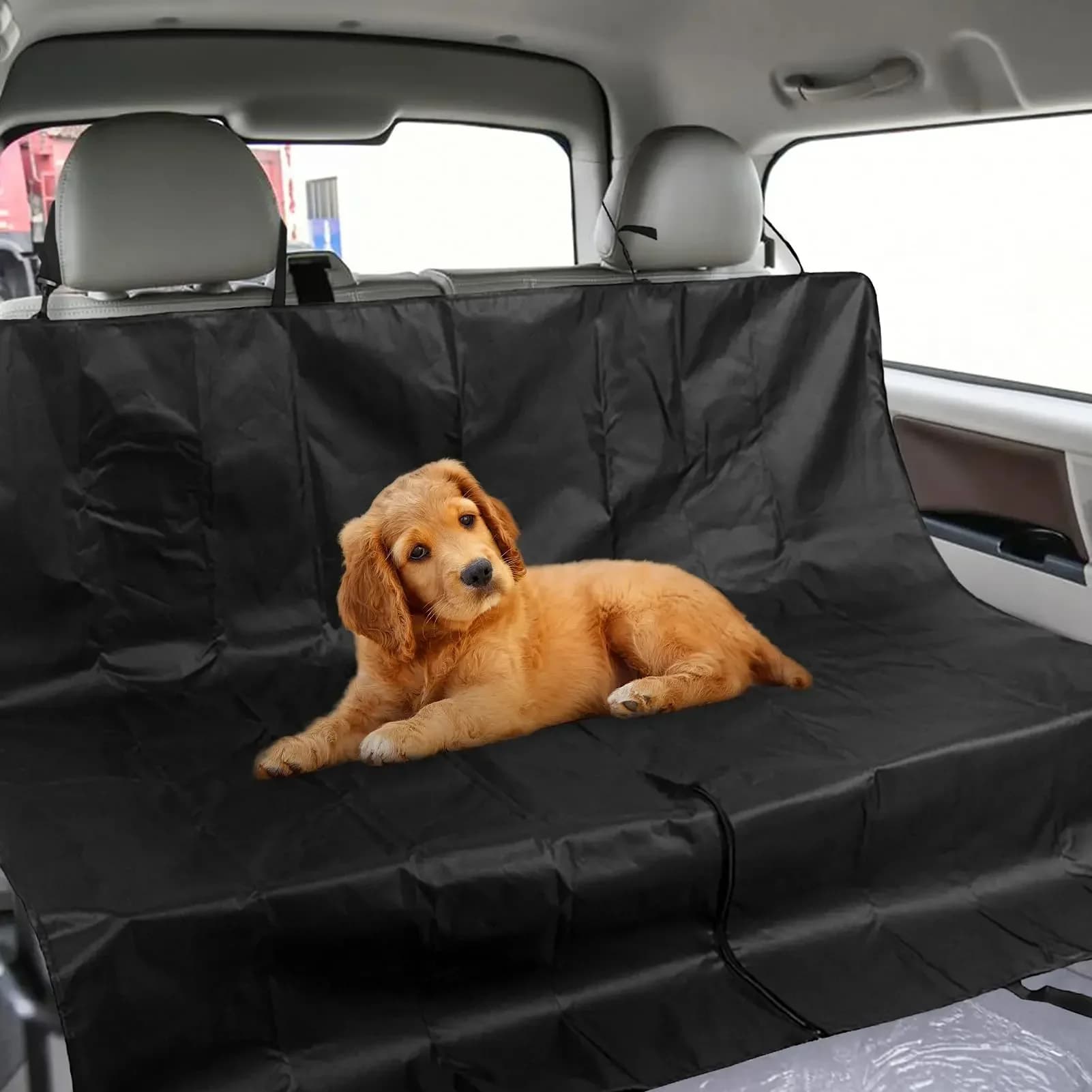 Coprisedile per auto impermeabile per cani da compagnia, pieghevole, resistente, per amaca per cani, coprisedile per auto, impermeabile, antigraffio, antiscivolo