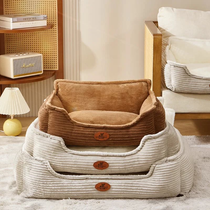 Lettino per animali domestici per cani e gatti Divano per cani lavabile per razze piccole e medie Tappetino per tutte le stagioni Accessori per cani durevoli e accoglienti Forniture per animali domestici