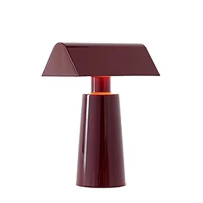 Minimalist desk lamp with wireless charge, living room, dining room, modern bedside lamp, luxury interior atmosphere