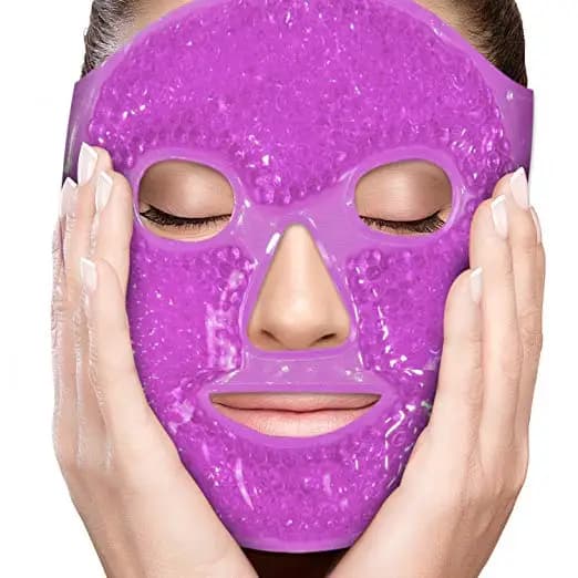 Maschera per gli occhi in gel di ghiaccio Maschera per il sonno per terapia del freddo caldo per emicrania, mal di testa, dolori sinuni, occhi gonfi, occhiaie, strumento per la cura della pelle