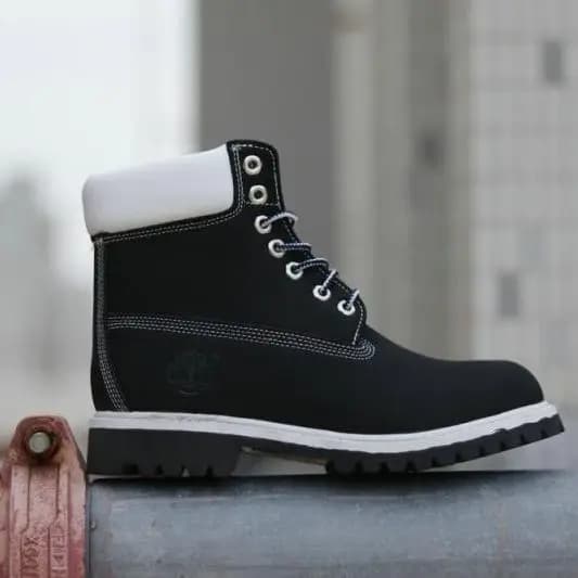 Scarpe classiche da uomo alte da esterno - Stivali in pelle alla moda di nuovo arrivo durevoli autunno/inverno