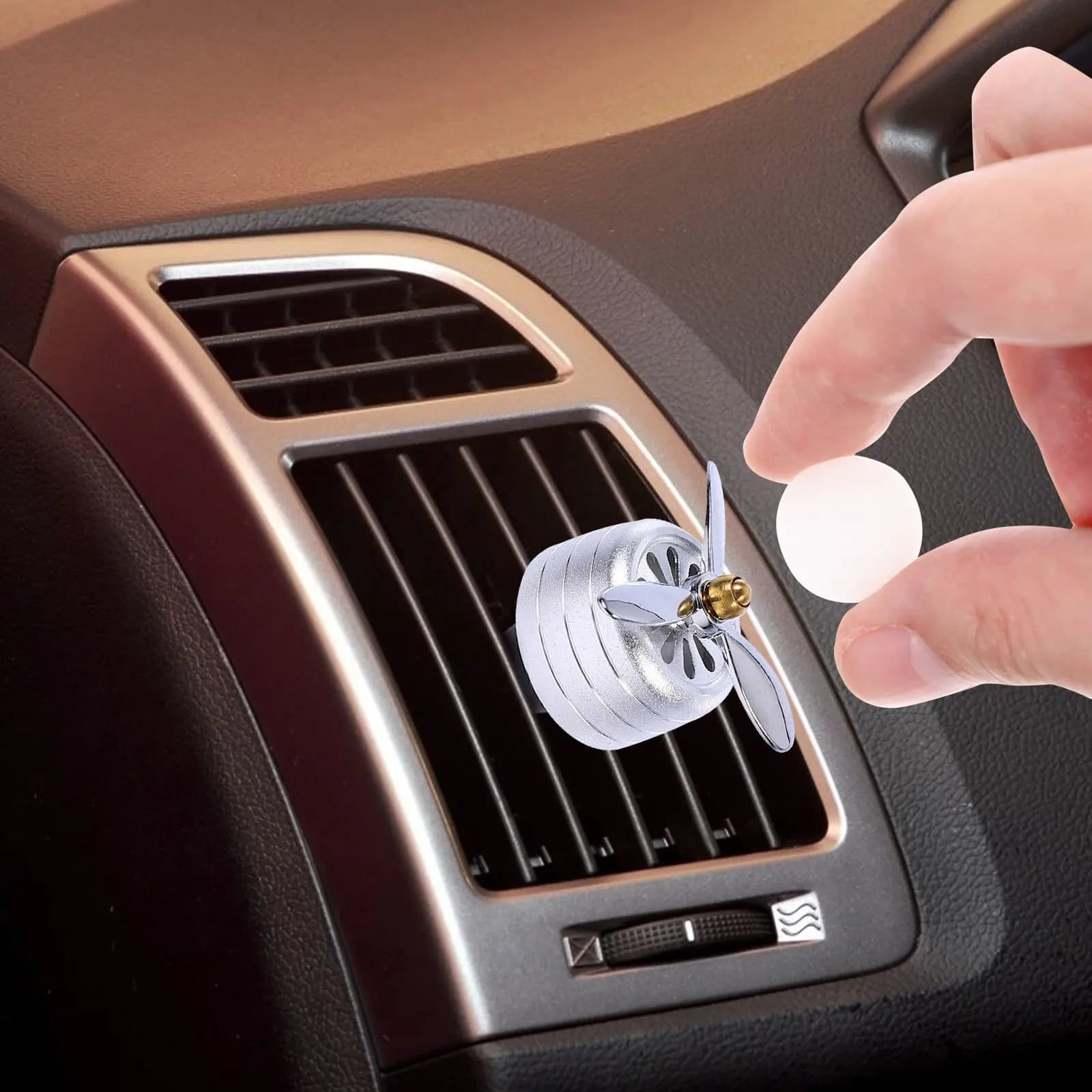 12 Pieces of Perfume Pads for Cars, Cooling Deodorants for Relieving Stress, for a Relaxing Atmosphere during the Guide, Aromatherapy for Cars