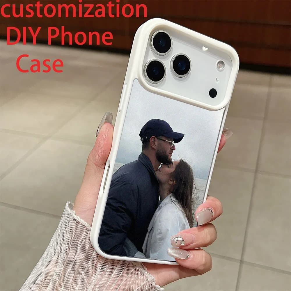 Cover Personalizzata Fai-da-te per iPhone 17 16 15 14 13 12 11 Pro XS Max Plus Mini X XR Air 16e 17e con Ricarica Wireless Magsafe