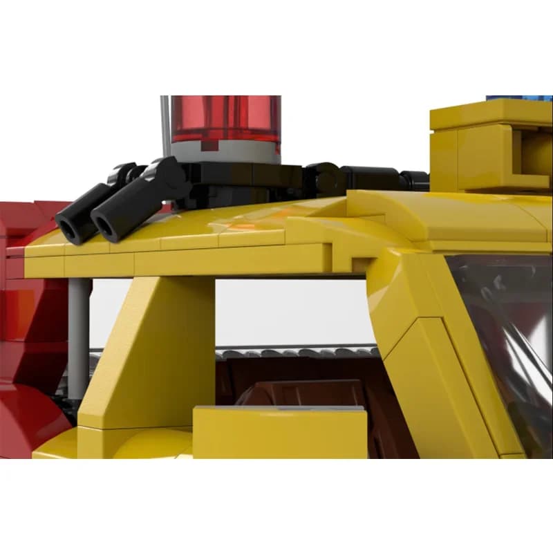 1:18 Sports Car Racing Car Assembly Stitching Model 1247PCS Building Block Parts Children's Building Block Toy Gift MOC-197005
