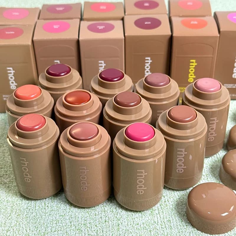 Balsamo labbra Brand Skin Jelly Bean, lucidalabbra Teddy Sleepy Girl, blush stick tascabile, fard waterproof a lunga tenuta, rossetto idratante