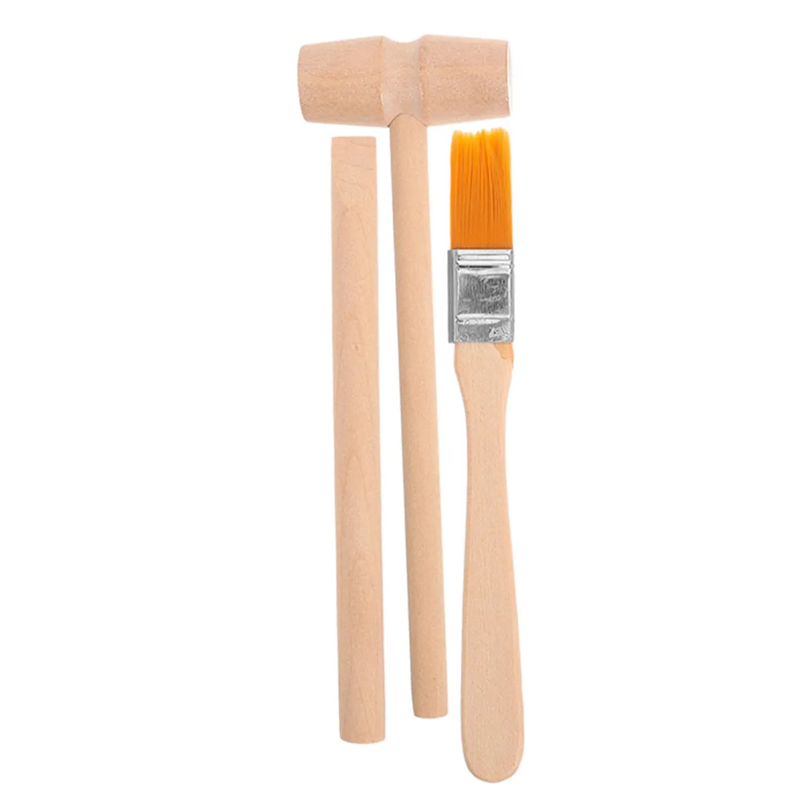 Set Compatto di Attrezzi in Legno per Scavo, Exploration Kit for Children with Hammer, Scalpello e Spazzola per Attività all'Aperto, Educazione STEM e Learning Pratico