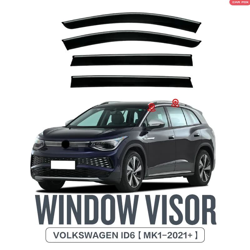 Per VOLKSWAGEN ID6 2021+ Finestra di Automobile Visiera Tenda Shelter Parabrezza Finestrino Laterale Pioggia Parasole Accessori Auto