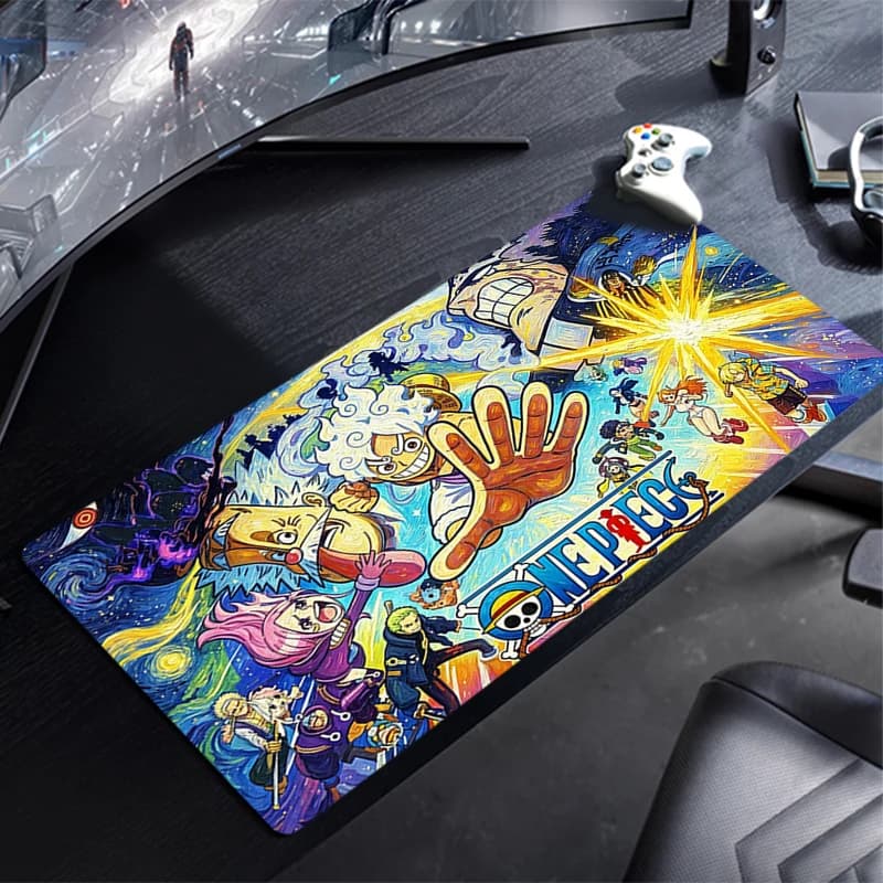 Mouse Pad One Piece Anime XXL Gamer Large XXL Keyboard Desk Mouse Mat Carpet Rubber Tapis Souris Gaming Notbook Mousepad