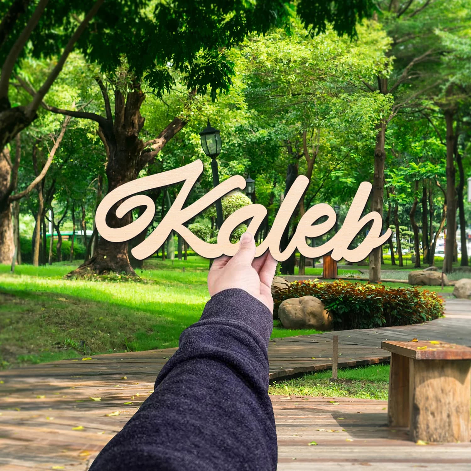 1pc Personalized customized name wooden sign Customizable letters or names, Home decoration, customized gifts