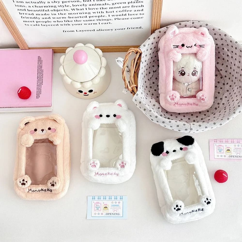 Squisita peluche Cartoon Baby Bag Borsa portaoggetti per bambini Borsa portaoggetti Borsa da passeggio per bambini Borsa per alleviare il dolore Astuccio per penne