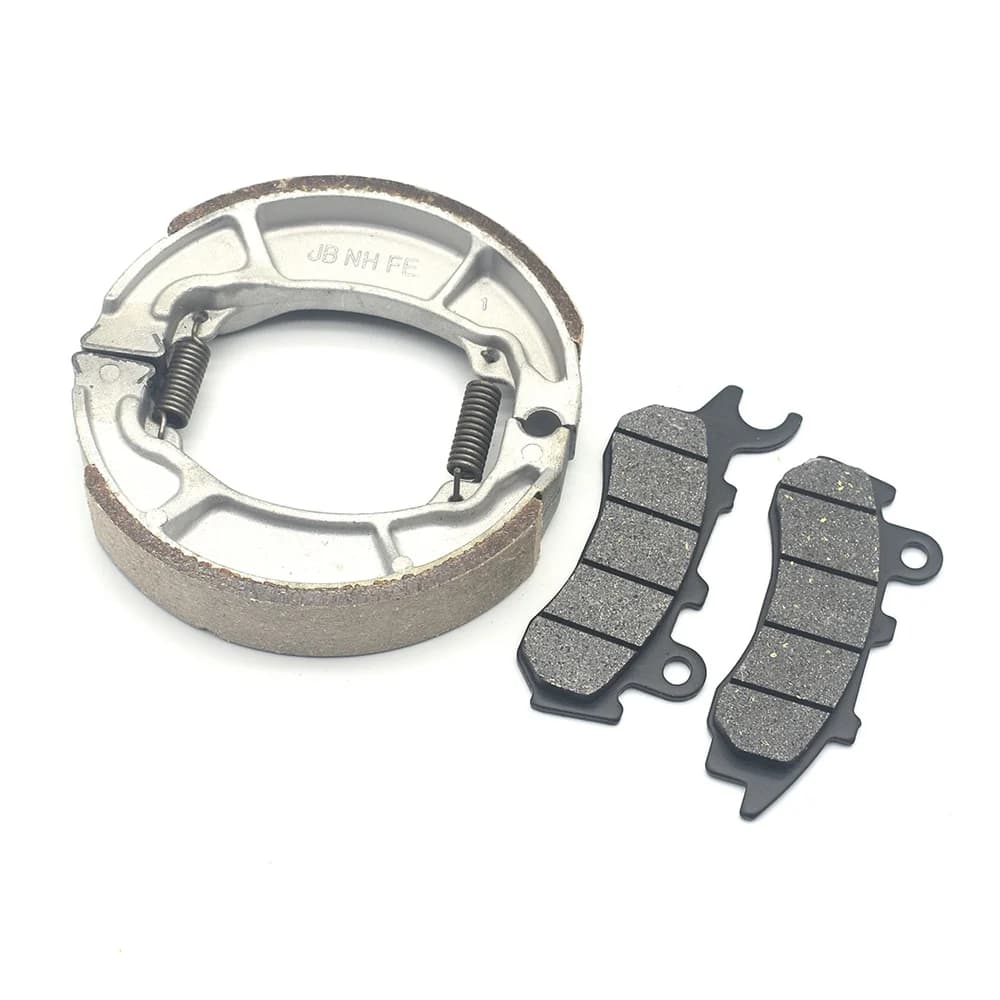 Anteriore Posteriore Pastiglie Freno Tamburo Ganasce Set Per Honda PCX125 2018-2021 PCX150 Hybrid 2017-2019 2020 2021 PCX 125 150 Zoomer 110 2019-21