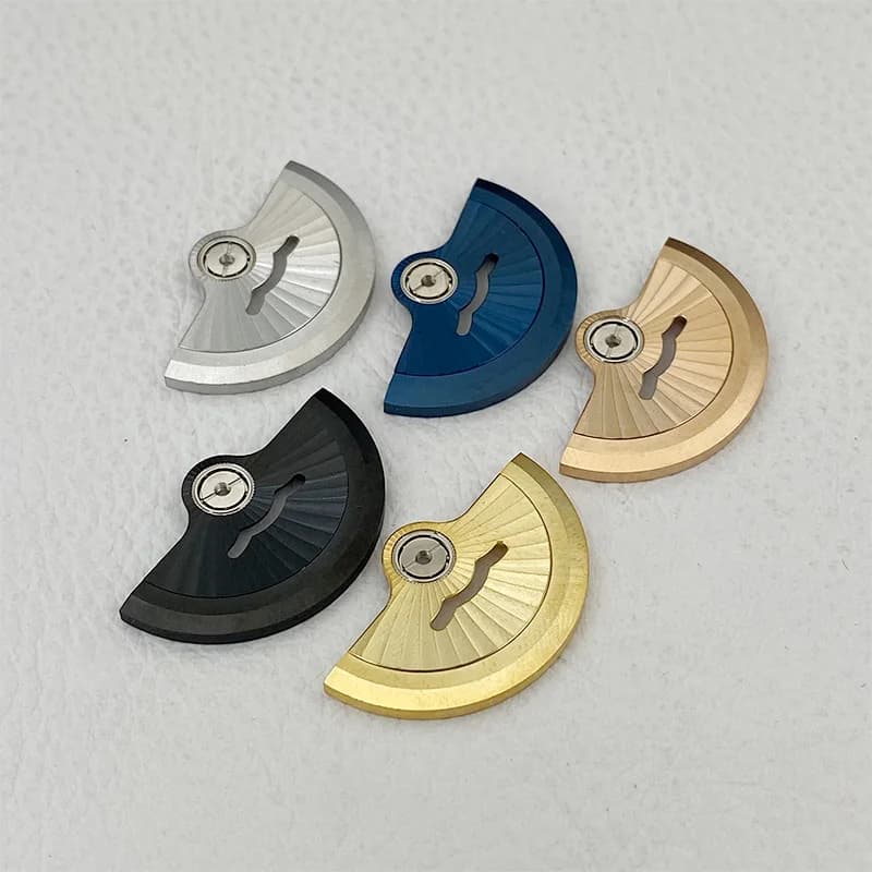 Rotori Oscillanti Modificati per Orologi Automatici, Accessori Compatibili con Movimenti NH34 NH35 NH36 NH38 NH70 NE, Personalizzabili