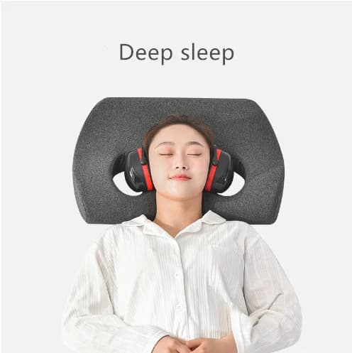 Cuscino Ergonomico in Memory Foam per Dormire sul Fianco, Anti-Russamento, Lavabile, Traspirante, Ortopedico, Anti-Rughe, Cervicale