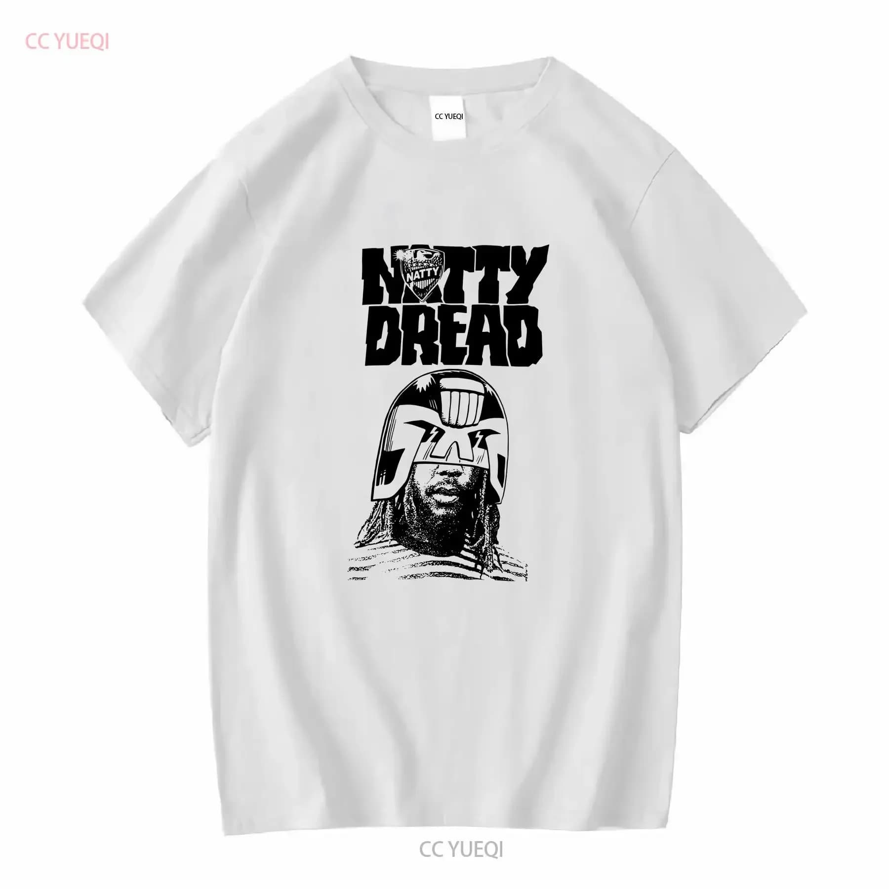 Vintage Y2K Bob Marley Natty Dread Judge Dredd Parodia ALAKAZAM Giappone T Shirt M vintage lavato elegante leggermente traspirante