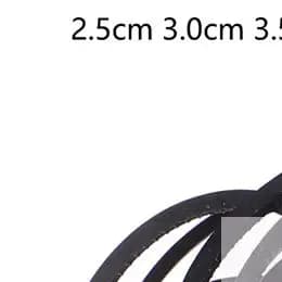 20Pcs/Set Mix Cassette Tape Replacement Rubber Strap Belts for CD DVD Cassette Tape Recorder Turntable CD-ROM Video Machines