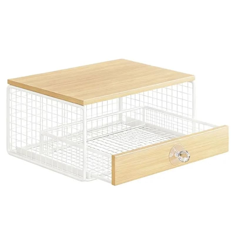 AAAF Coffee Pod Storage Drawer For Home Desktop Breakroom Large Capacity Espresso Pod Holder Espresso Maker Machine Stand