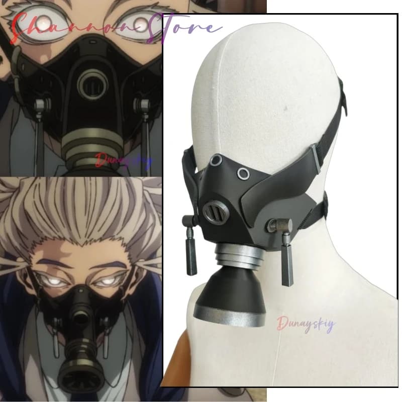 In stock! GACHIAKUTA Tamsy Caines Cosplay Gas Mask - High Precision Soul Character, Tactical Breather for Comic Con