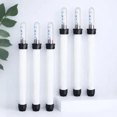 Set di 6 Indicatori di Livello dell'Acqua per Vasi, Avvisatore di Carenza d'Acqua con Galleggiante in Plastica per Piante in Vaso, Uso Interno e Giardino